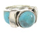 Southwestern Turquoise Jewelry Ring Size 5-1/4 BW62756